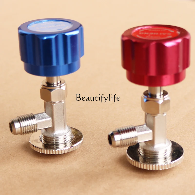 

*Snow bottle opener R134a r22 air conditioner refrigerant Freon refrigerant bottle opener