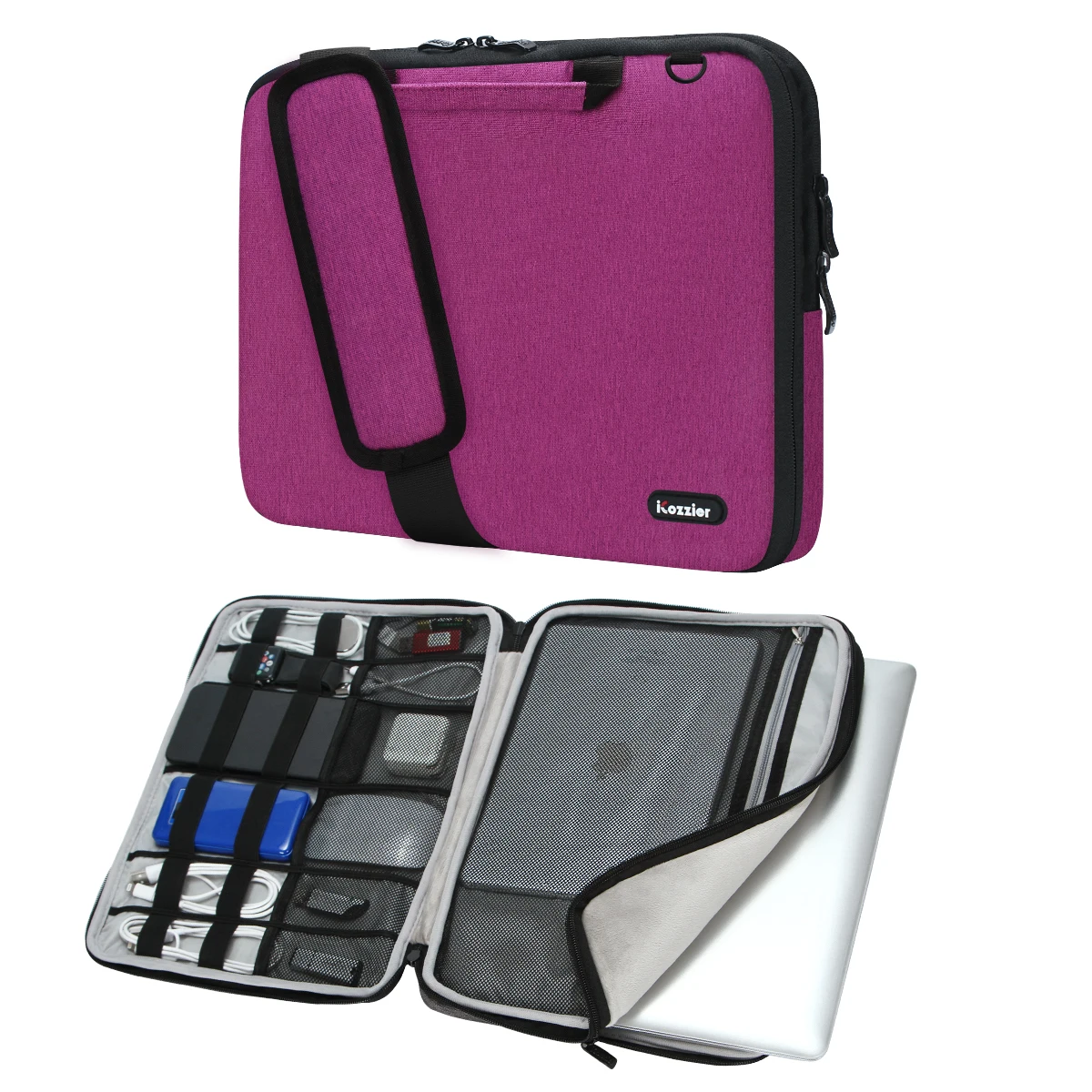 13-Inch Shoulder Strap Multi-Functional Storage Computer Bag Durable Organizer for Laptops And Accessories