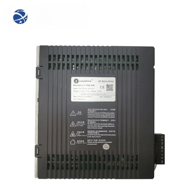 Leadshine Servo 750w Lead Shine L5-750 Drive 17 Series Ac Driver L7-750-Dk Motor Acm2-08008h2f1E2365 Brake Acm2-08008h2e1-E23-65