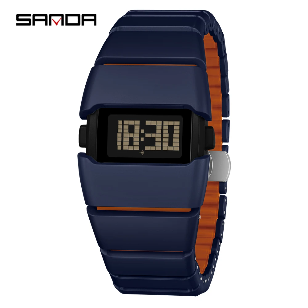 Men's Y2K Retro Electronic Watch, 5ATM Waterproof