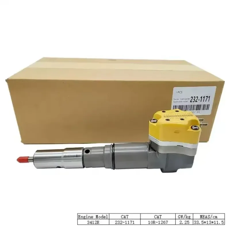 2025newYU'AN in vendita Iniettore di carburante Common Rail diesel 232-1171 Ricostruisci l'ugello dei pezzi di ricambio 2321171