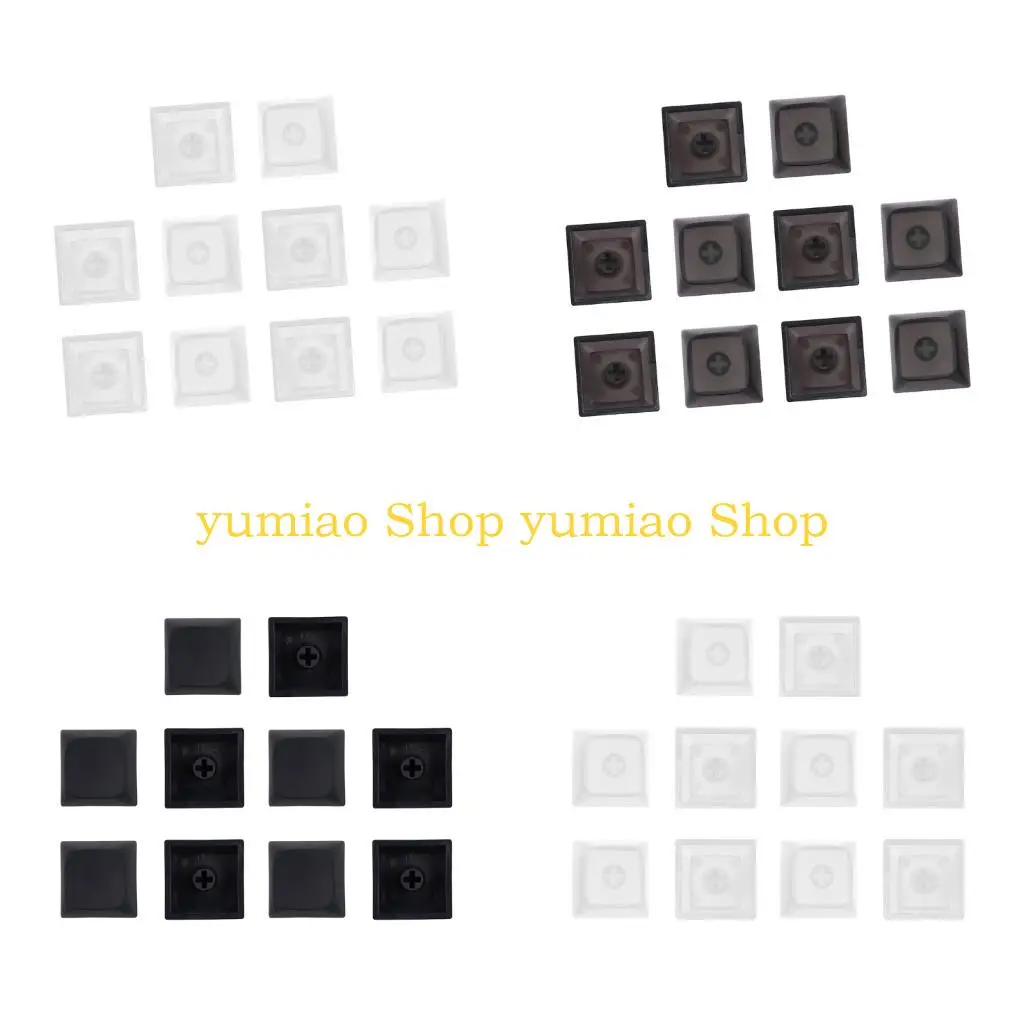 587B DIY Mechanical Keyboards Supplements Thick PBT No Engraveds Keycap 1U XDA Profile Dye Sublimations Cover