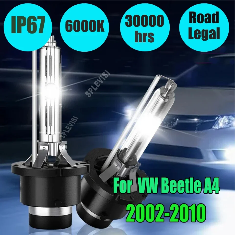 D2S HID Headlight highly resistant to temperature extremes & vibration For VW Beetle A4 2002 2003 2004 2005 2006 2007 2008-2010