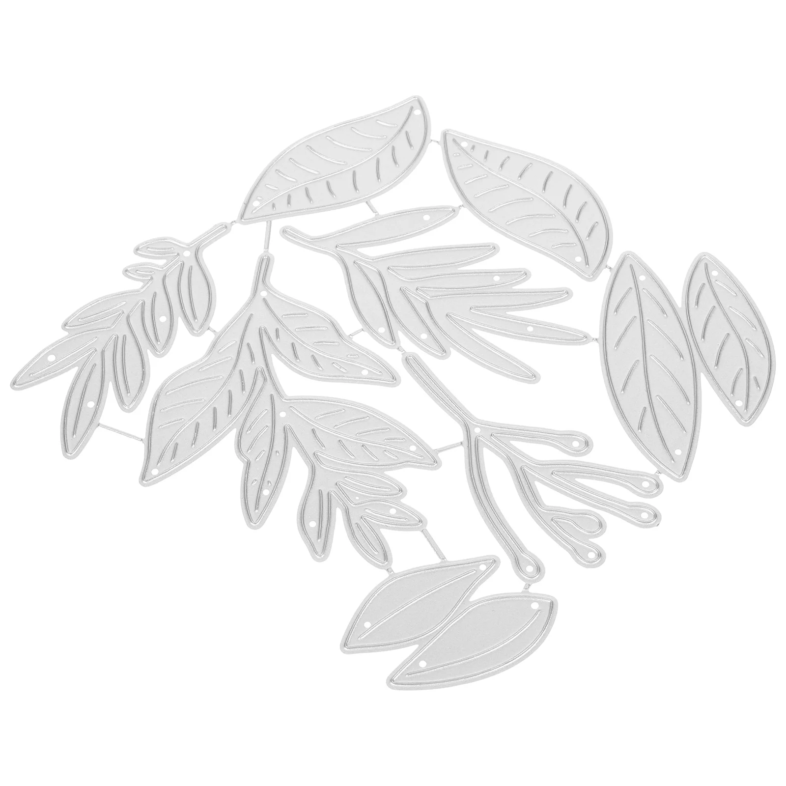 

1 set Metal Cutting Mold Carbon Steel Sturdy Leaf Craft Tool Decor Dies for Card Making Photo Album Handcraft Embossing Home