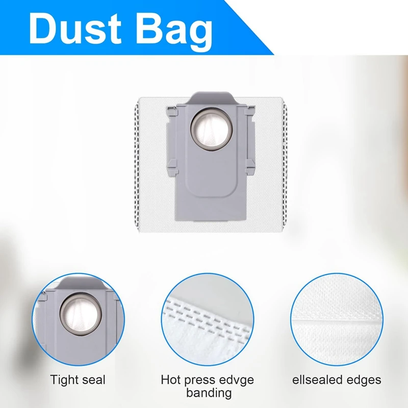 For Qrevo / Qrevo Slim Robot Vacuum Cleaner Accessories Main Brush Side Brush Mop Cloth Hepa Filter Dust Bag-A27R