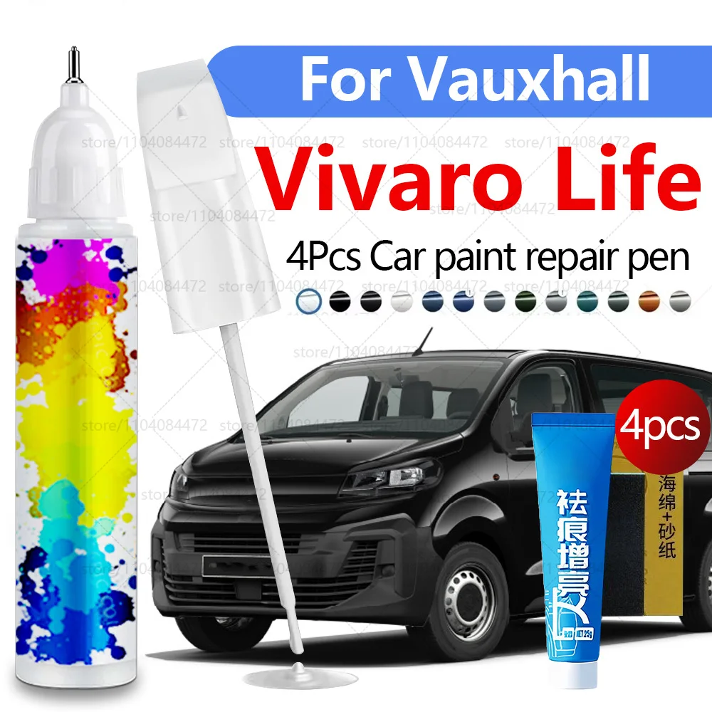 

Для 2001-2025 Vauxhall Vivaro Life ручка для ремонта краски Touch Up средство для удаления царапин DIY автоаксессуары красный белый черный зеленый серебристый