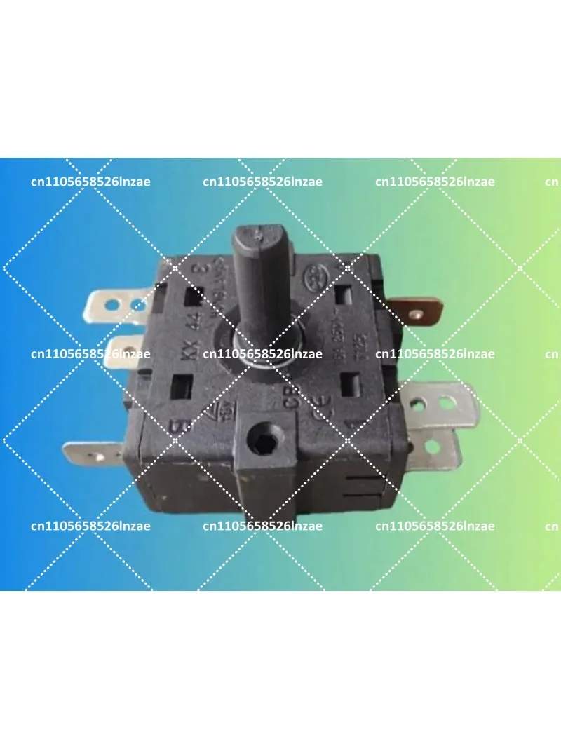 

1PC 6-Pin Gear Switch for Electric Heater Accessories, High Power Oil Heater Replacement Switch