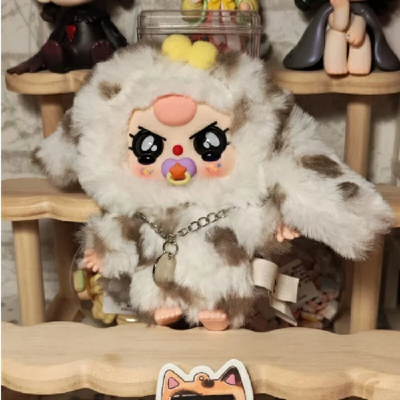 

New Genuine Product Baby Three Cats And Dogs Series Vinyl Plush Blind Box Toy Cute Doll Backpack Pendant Mystery Box Girls Gifts