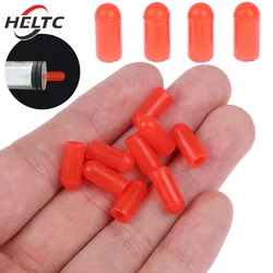 20pcs/set Food Grade Silicone Rubber Needle Cover Syringe Sealing Test Tube End Cap Accessories