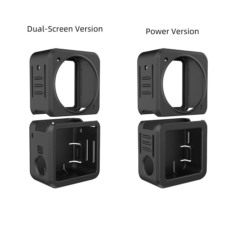 لينة غطاء من السيليكون مكافحة سقوط الغبار الغطاء الواقي قذيفة ل DJI العمل 2 النسخة شاشة مزدوجة/النسخة السلطة كاميرا الملحقات