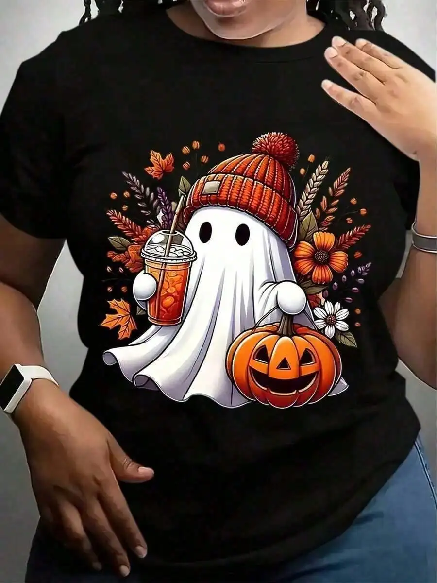 Camiseta Casual De …