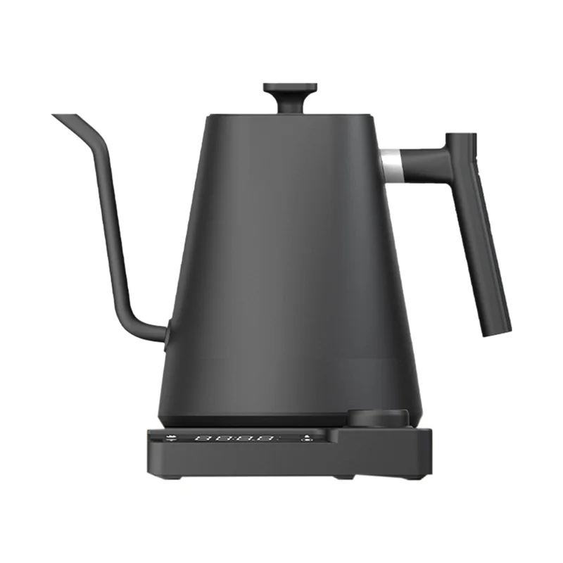 Smart Temperature Control Pot for Coffee Home Constant Temperature Fine Mouth Kettle Gooseneck Hot Water Kettle(UK Plug)