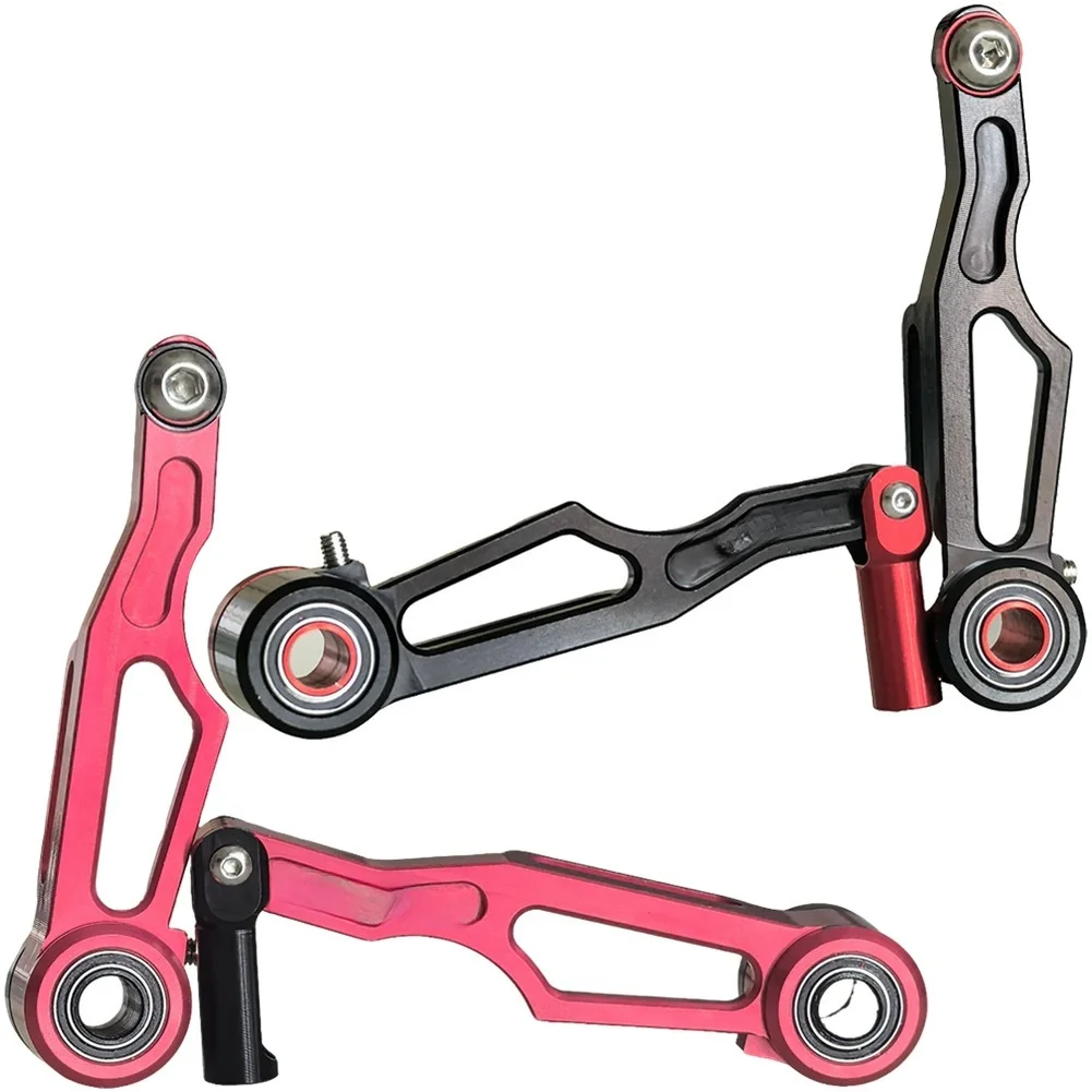 

1 Pair Folding Bike V-Brake Aluminum Alloy Short Handle V-brake Ring Clamp For Fnhon 412 14-20inches Folding Bicycle Accessories