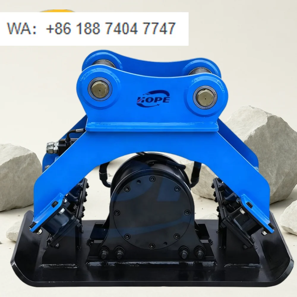 Фото Универсальная насадка-компактор для экскаватора для уплотнения песка, гравия и грунта