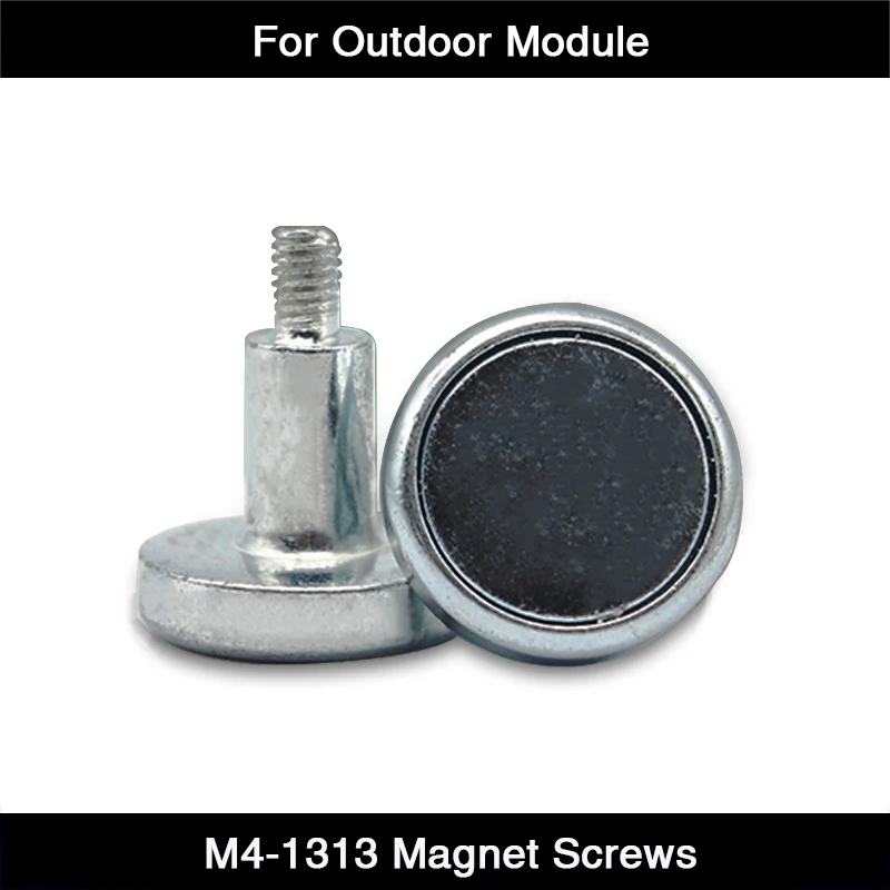 100Pcs/Lot M4-1313 Magnet Screws for Outdoor Single Color or Full Color LED Display Screen Module Panel