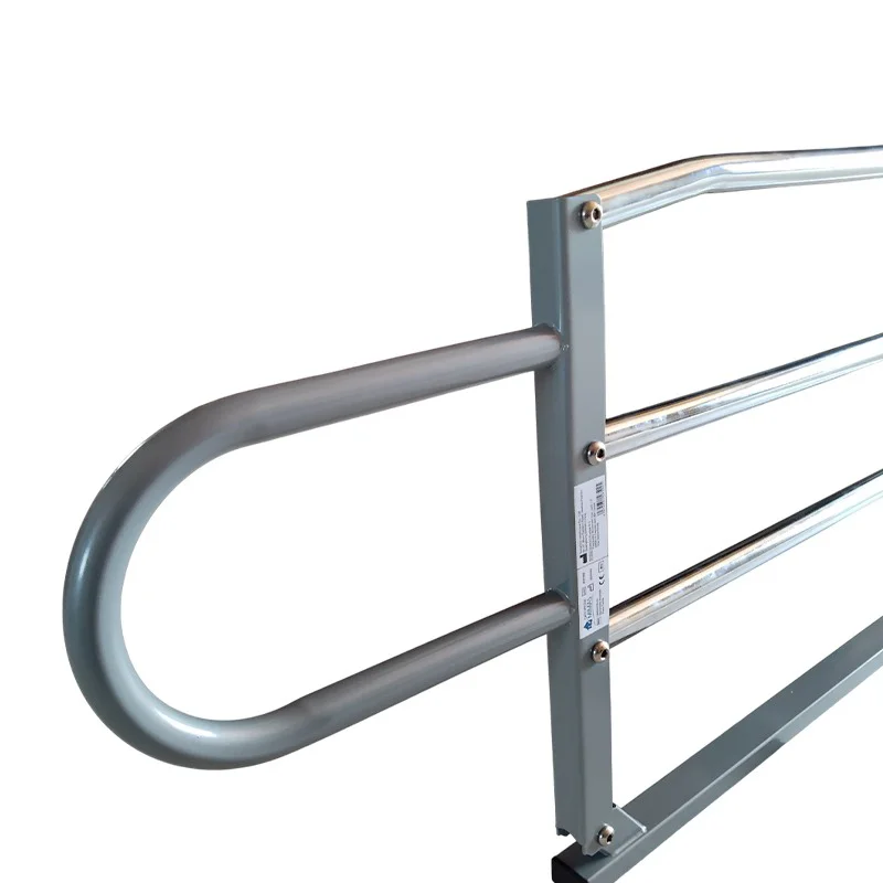 الجملة طوي الصلب السرير السكك الحديدية مستشفى السرير سلامة السكك الحديدية لكبار السن تتجه معدات العلاج إعادة التأهيل #2