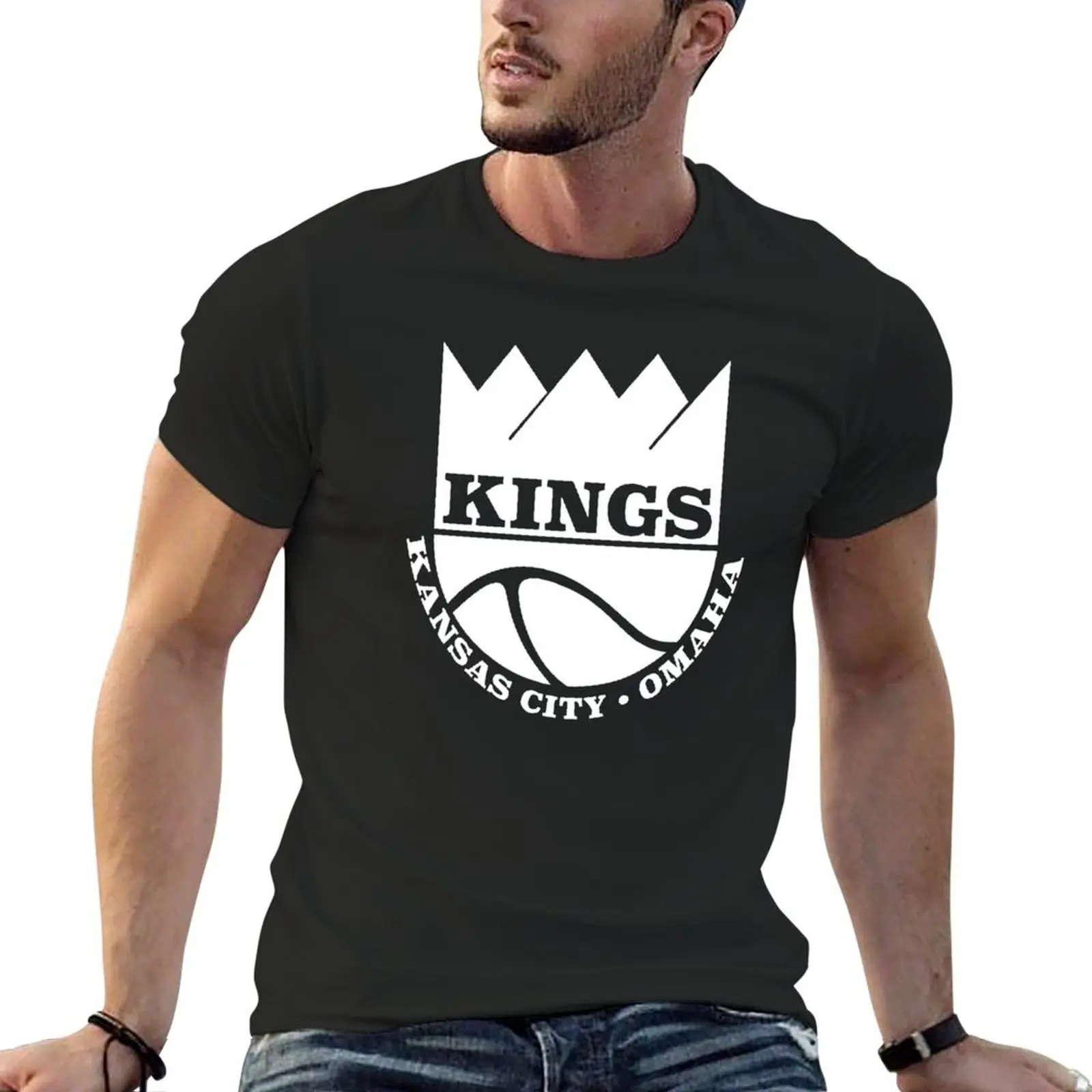 Kansas City Kings Omaha T-Shirt customizeds vintage t shirts plus size men clothing