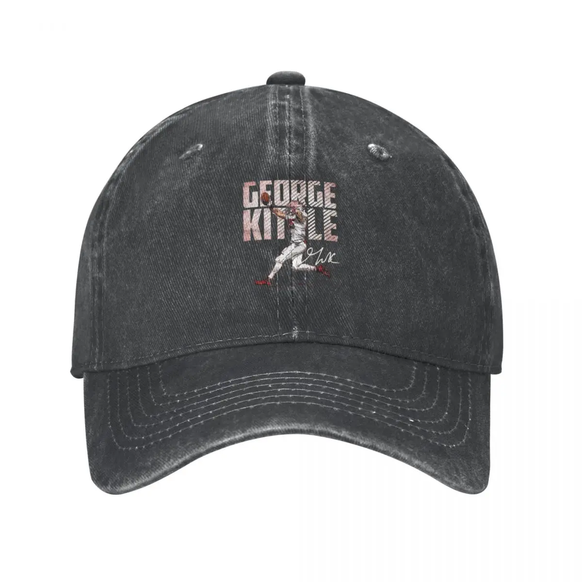 George Kittle \t Cowboy Hat cute dad hat Designer Hat Women's Beach Visor Men's