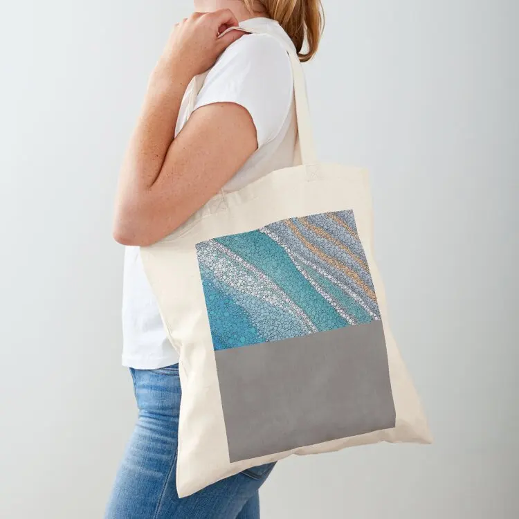 

With The Tides Tote Bag tote bags aesthetic tote bags men shopping trolley bag eco pack