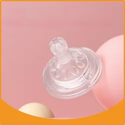 S/L/XL/Cross hole Nipple Bottle nipple safe silicone material soft texture Suitable for 0-3 years old babies