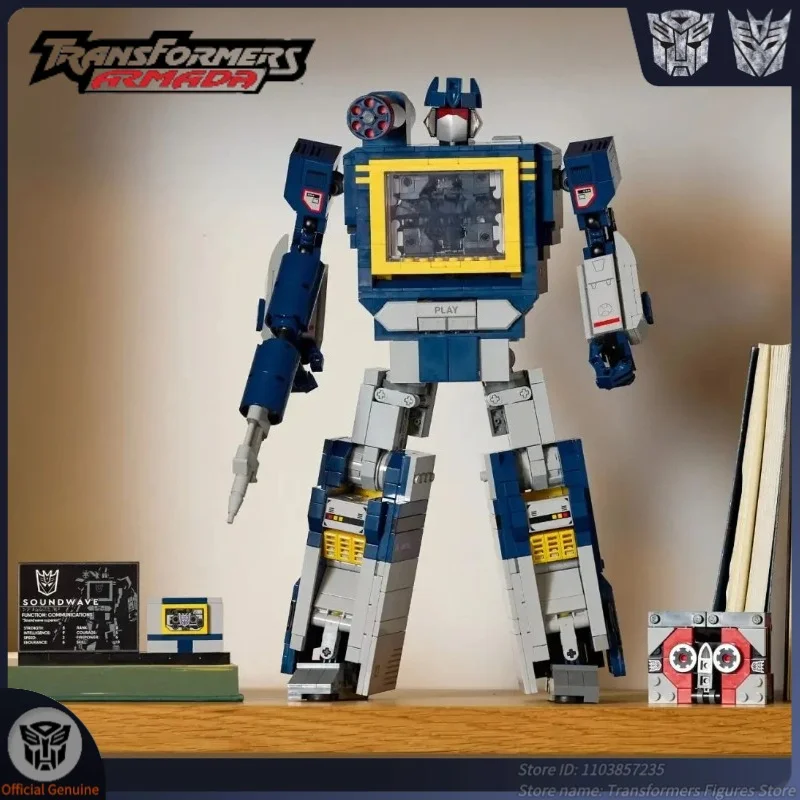 Oryginalny, nowy robot-transformer, małe figurki SD-01 ko Soundwave G1 z filmu, kreskówki, figurka akcji, model anime, prezenty