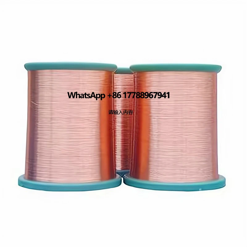 

0.2-1mm Enameled Copper Clad Aluminum Wire Varnish Insulating for Insulating Copper Magnet Wire for Motor Winding Rewinding