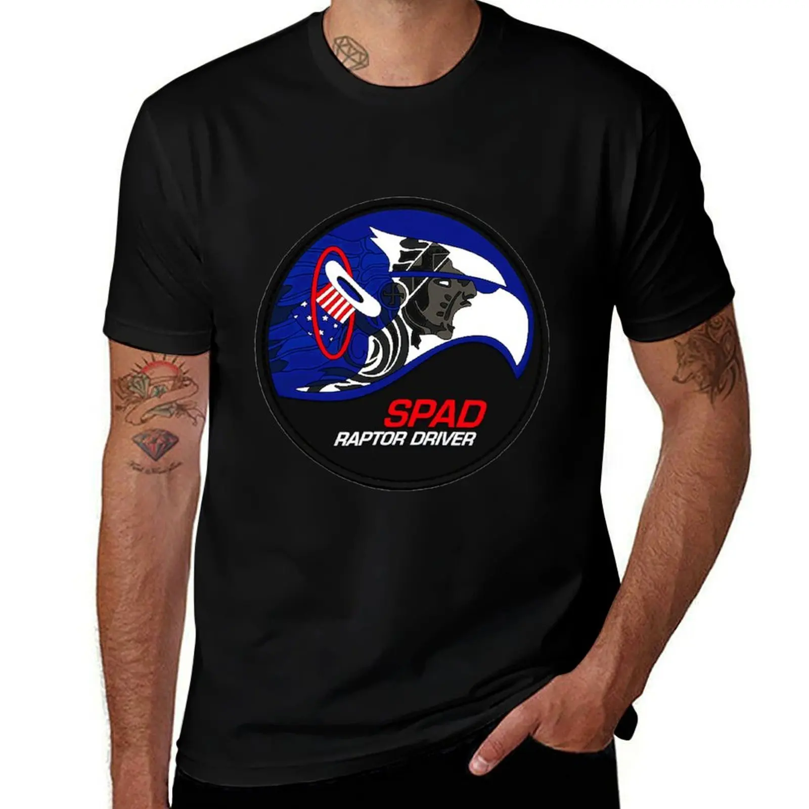 94th Fighter Squadron Crest T-Shirt man t shirts high quality luxury brand T-Shirt