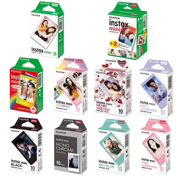 10-20 sheets Fujifilm Instax Mini 11 Film for Fuji Instant Camera Mini 12 Evo 9 8 70 90 Connect 2/1 Printer Instax Mini Film Paper