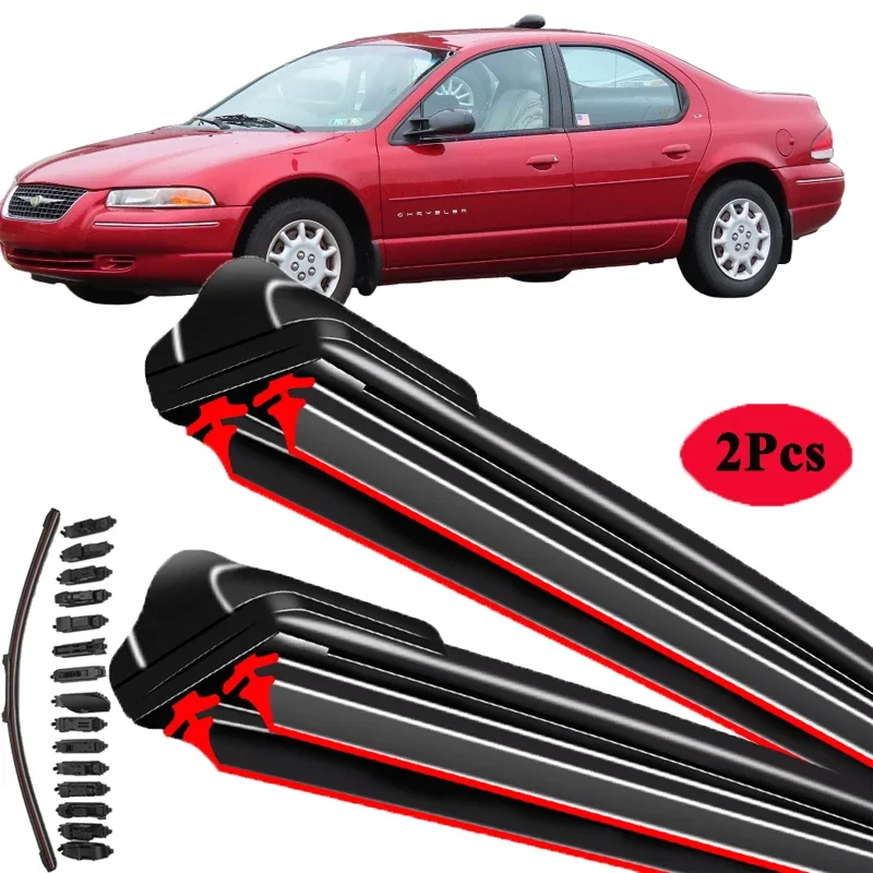 

For Chrysler Cirrus Stratus Plymouth Breeze 1995-2000 Car Windshield Wiper Blade Front Windscreen Brushes Washer Accessories