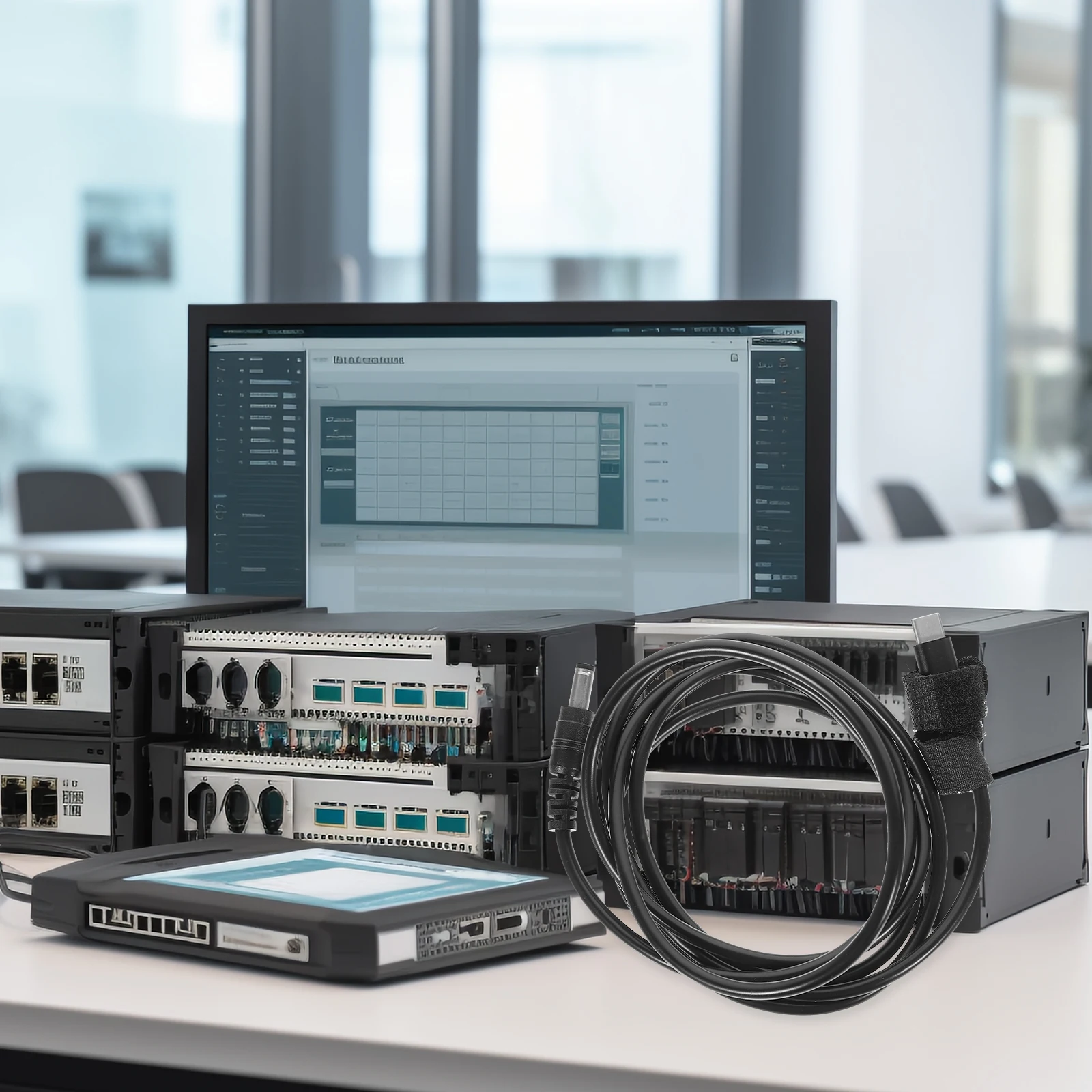 

Type-C PD to DC Charging Cable Usb Adapter Black Converter Extension