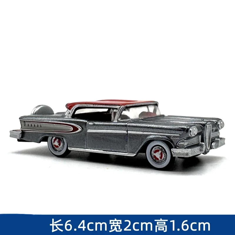 OXFORD Diecast 1: 87 Scale 1958 Ford Edsel Citation Vintage Alloy Simulation Car Model Collection Display Toy Ornaments Gifts