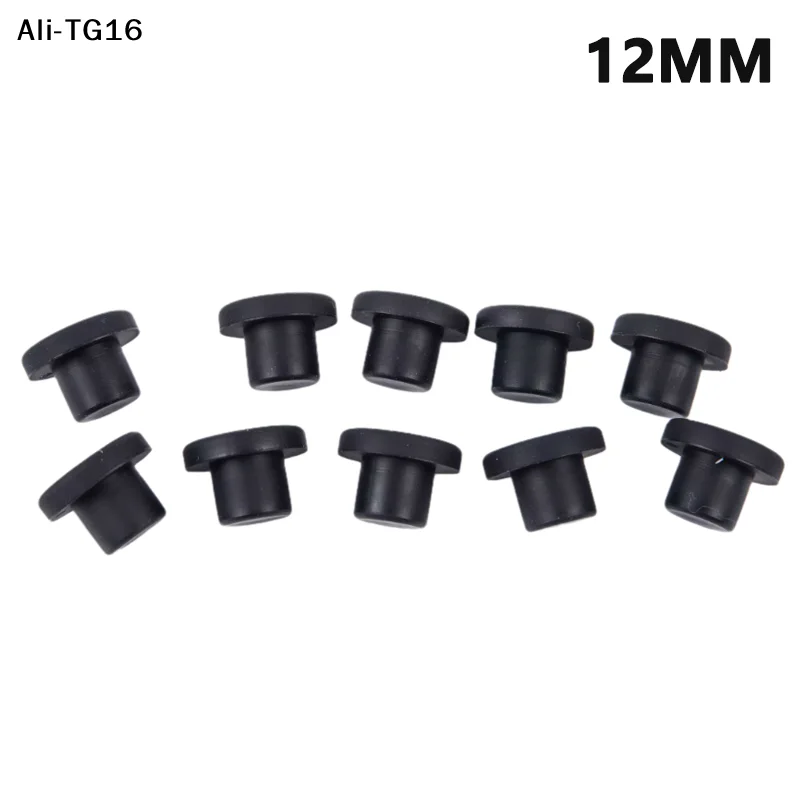 

【TG16】()10Pcs 2025 NEW Solid Rubber Hole Caps 3-12mm High Temperature Resistance Seal Hole Plugs