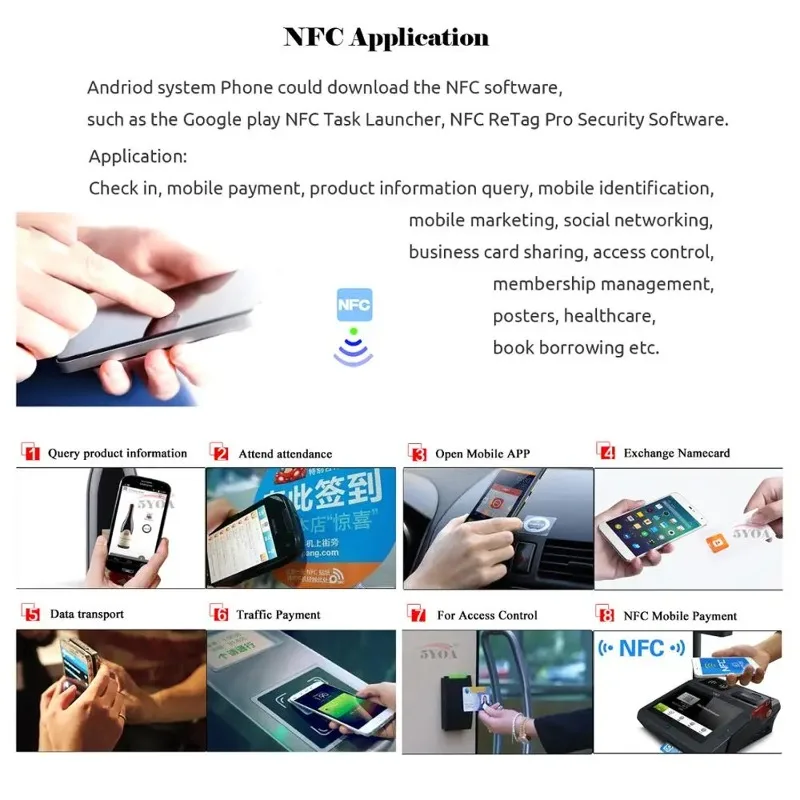 1-20PCS 13.56MHz Ntag215 NFC Coins Adhesive Cards Badge Backing 504 Bytes ISO/IEC 14443 A 25mm Waterproof PVC 215 Tag