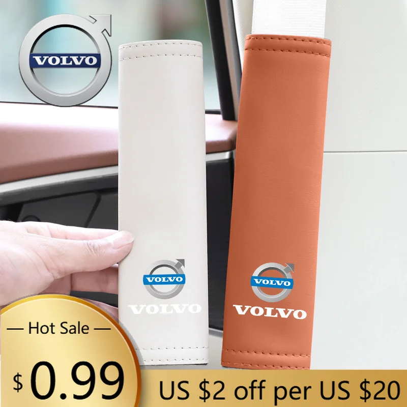 

Колпаки ступицы, 2 шт., чехол для ремня безопасности автомобиля, защитная накладка на плечо, аксессуар для Volvo XC60 XC90 V60 V50 V90 C40 XC40 V70 XC70 C30 C70 EX9