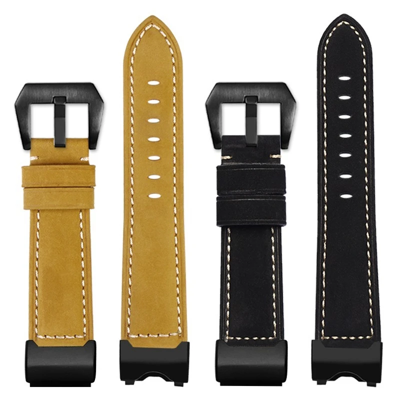 Casio G-SHOCK 시리즈 Big Mud King 세대 GWG-1000/GB 수정된 복고풍 소가죽 시계(남성 크레이지 호스 가죽 팔찌 포함)