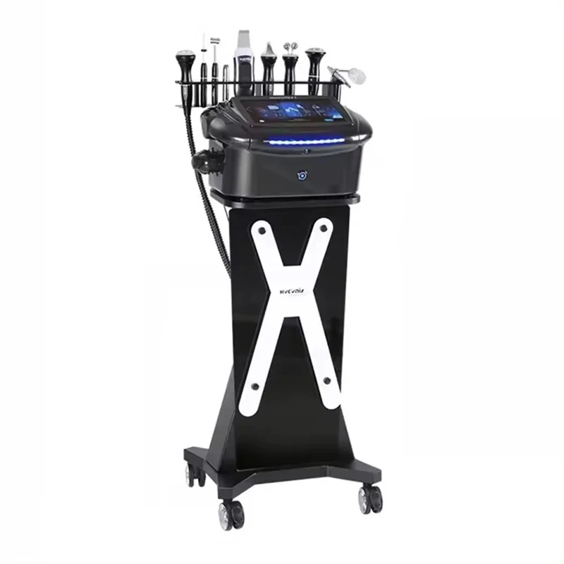 9 In 1 Professional Machine Facial Device New Beauty Health Solution Aquaskin Smart Multifunction Oxygen Jet(Cart not included)