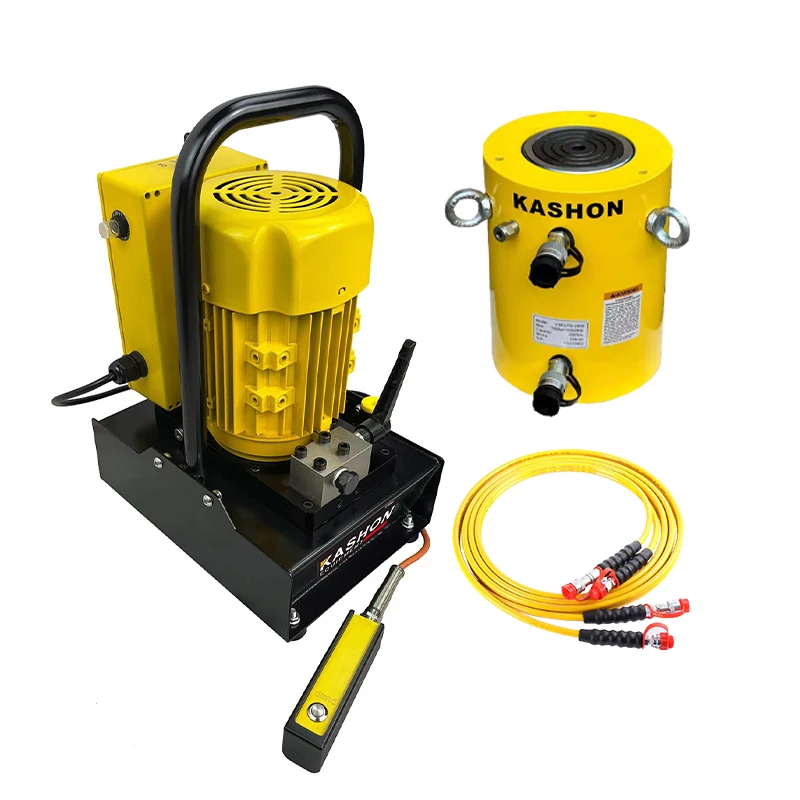 CLRG-2006 200 طن السكتة الدماغية 150 مم أسطوانة هيدروليكية مزدوجة المفعول مقابس عالية Tonnage