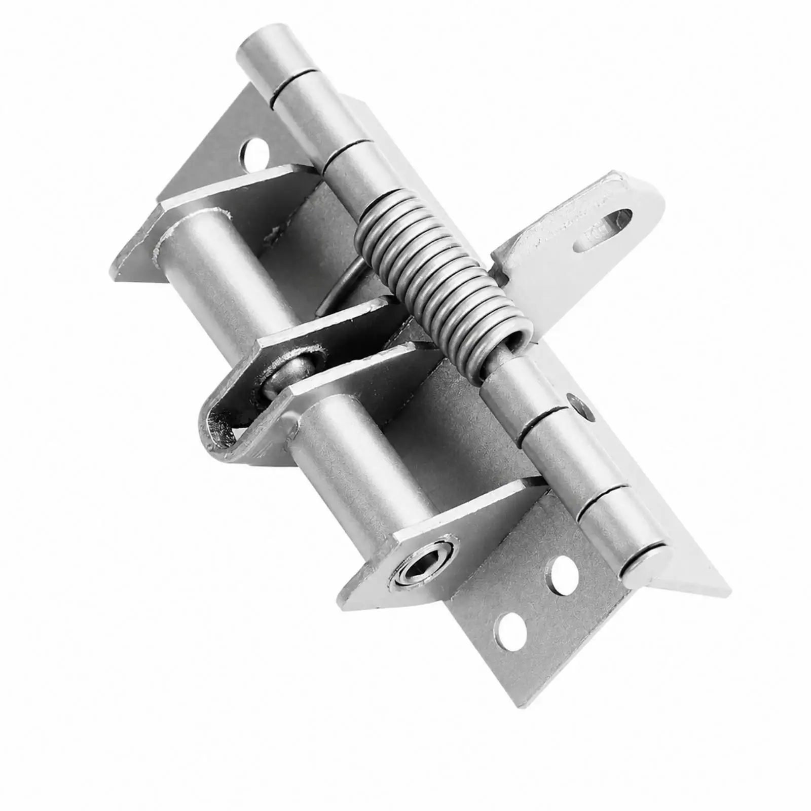 Automatic Door Closer Hinge for Wooden Interior Doors Self Shutting Spring Mechanism Heavy Duty Steel Fittings
