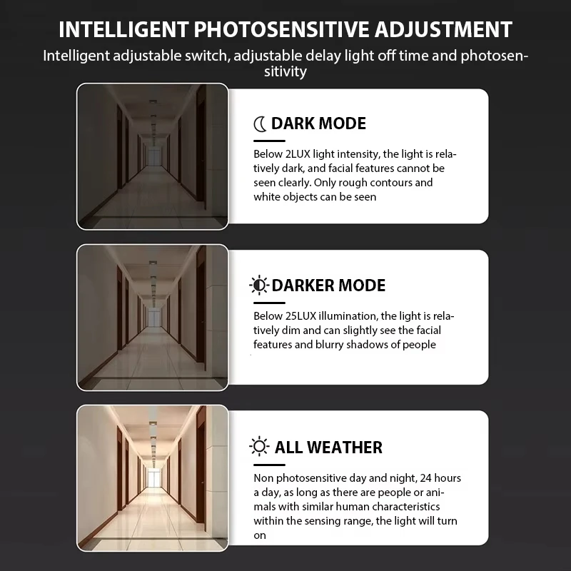 Convertidor de Base de lámpara E27 con ampolla de Sensor de movimiento PIR 100-240V E27 enchufe LED interruptor de bombilla inteligente MAX 60W
