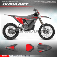 HUMAART Stickers Complete Vinyl Graphics for Stark Future Varg Electric Dirt Bike MX, Style No.STKVARG21N013-HOR