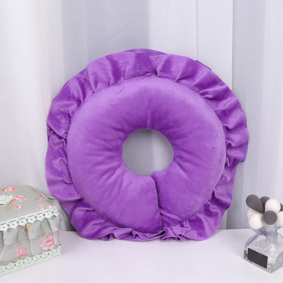 

U-shaped Massage Pillow Neck Cushion Facial Towel Salon Face down Spa for Facials
