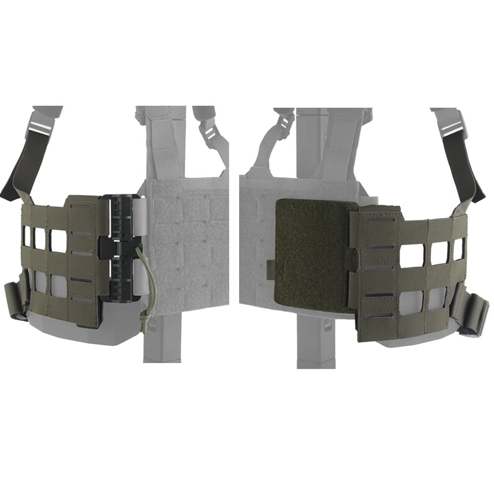 戦術チェストリグモジュラーカマーバンド拡張キット-molle-屋外ハンティングバッグマウントクイックリリース戦闘エアソフトベストアクセサリー