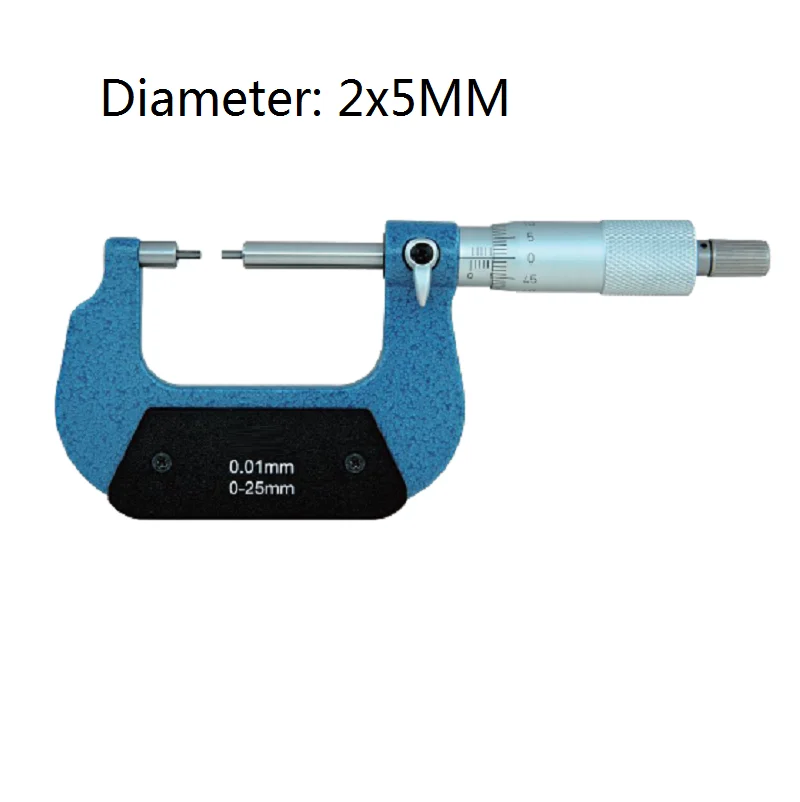 0-175MM 0.01MM Electronic Small head spline micrometer centimeter IP54 industrial grade diameter 2x5MM or 3x10MM Measure compone