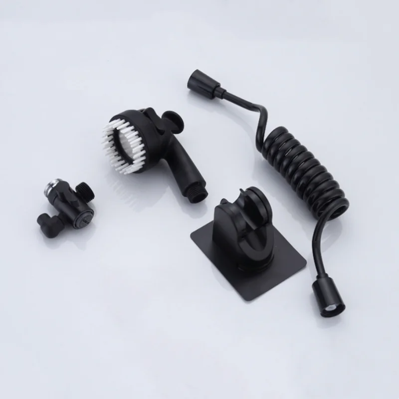 Faucet External Shower Set Copper Bathroom Multi-function Massage Pressurized Faucet Shower Toilet Basin Shampoo Accessories