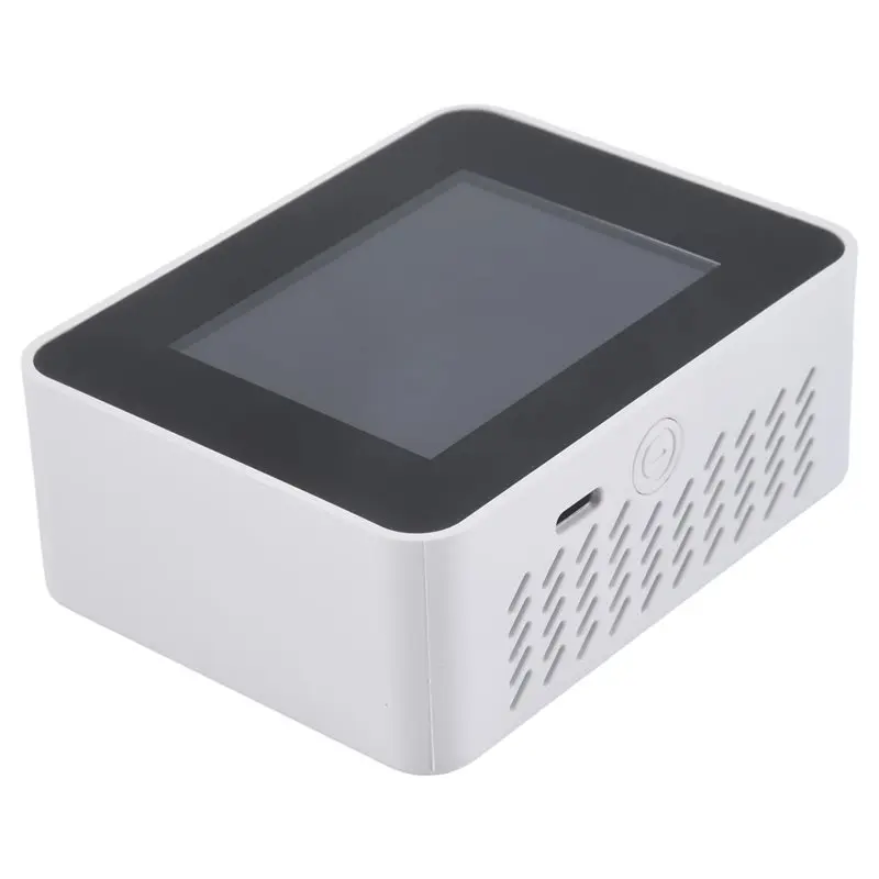 A7THK-6 In 1 Multifunctional Air Quality Tester LCD Display Home Indoor Office Wall Mounted Air Quality Tester
