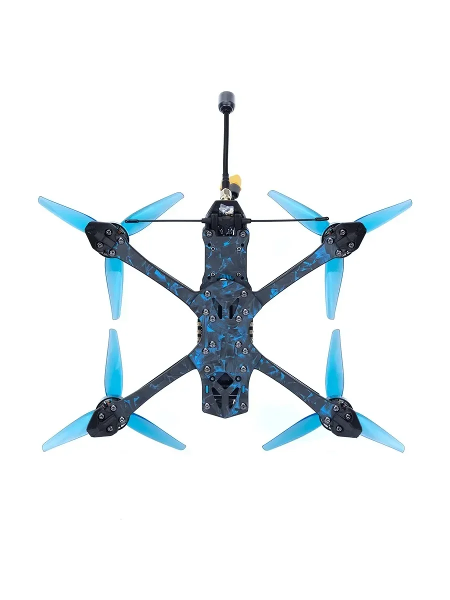 Axisflying Manta 5 SE FPV Drone Kit Squashed-X Frame AE227-1960KV Motor Cinematic Freestyle Drone مع GPS -6S