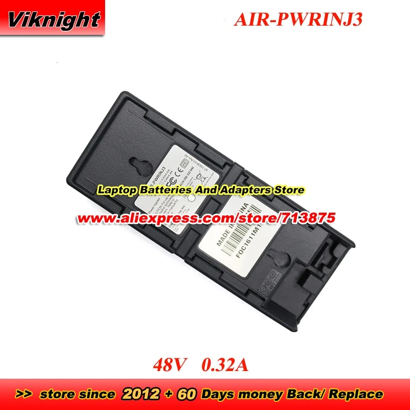 AIR-PWRINJ3 Charger 48V 0.32A POE Power Adapter for Power Injector Series AP 350 1100 1130 1200