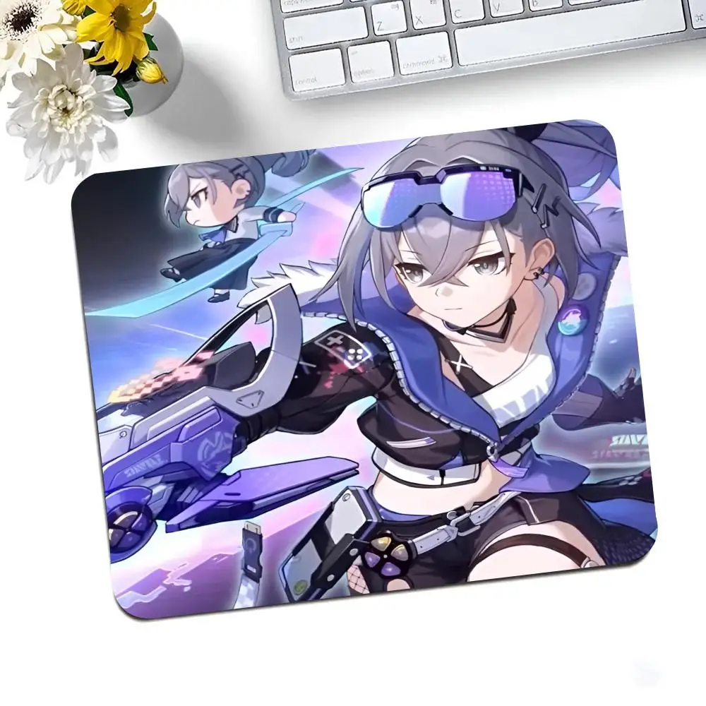 Game Anime S-Silver W-Wolf Mouse Pad Ultrafine Surface Gaming Accessories Keyboard Pads Gamer Mouse Mat Rubber Desk Mat