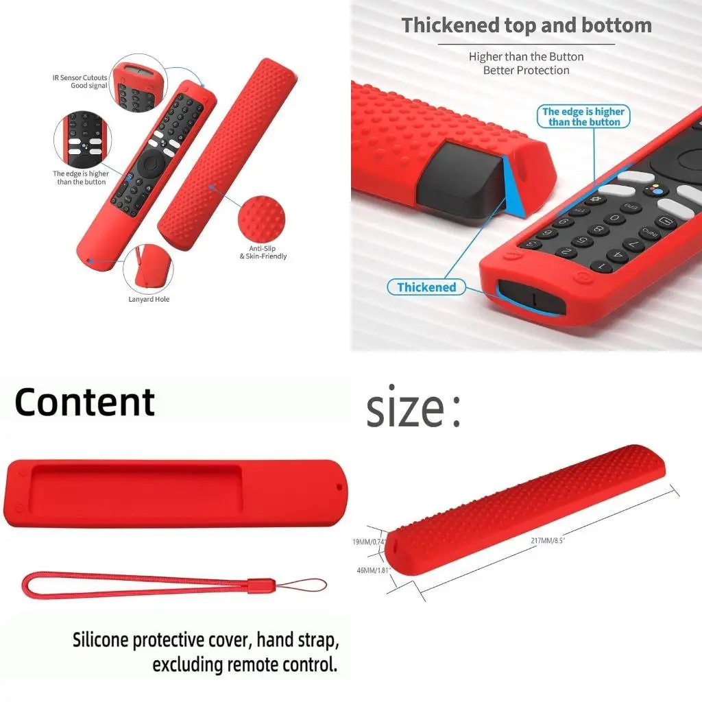 

Y1UB AntiSlip Sleeve Remote Case for XMRMML A32 A43 A55 A Pro32 Remote Reliable Grip,Prevents Slipping