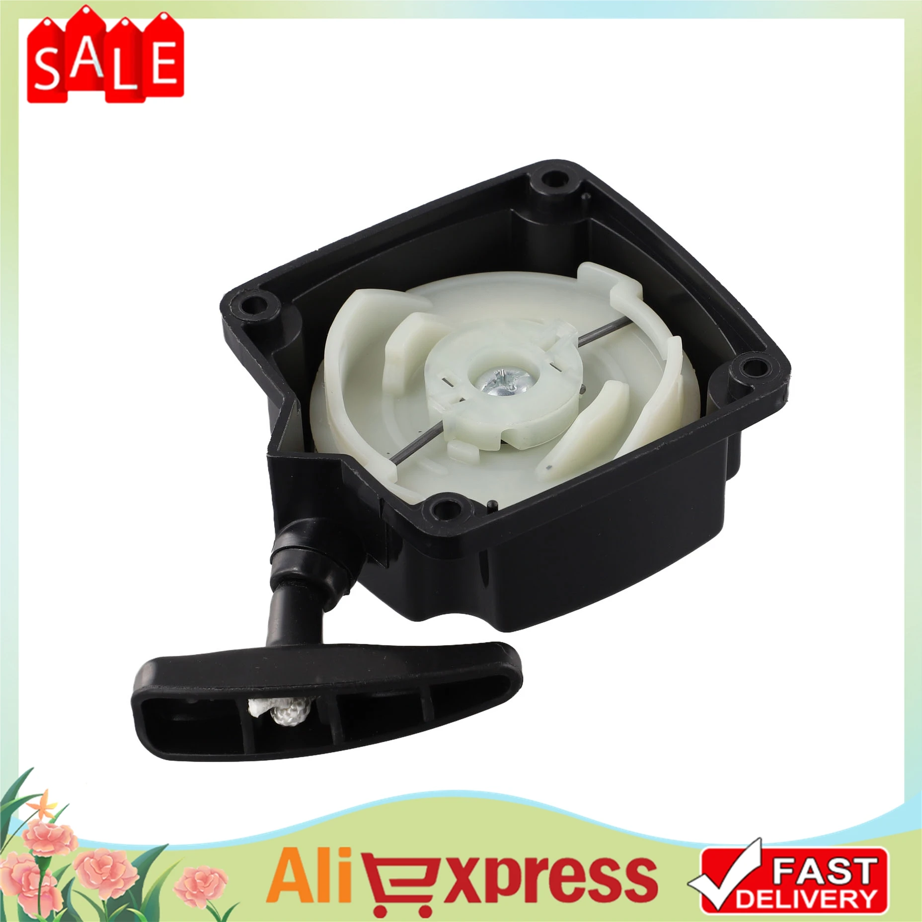 Inizio Nero Per Decespugliatore Decespugliatore Avviamento A Strappo Tosaerba Tosaerba Universale Gruppo In Plastica Parti Di Avviamento A Strappo